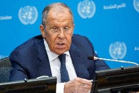 Sergey Lavrov, Minister For Foreign Affairs Of The Russian Federation