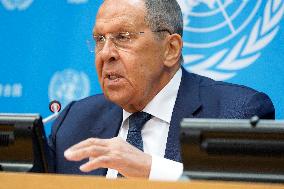 Sergey Lavrov, Minister For Foreign Affairs Of The Russian Federation