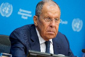 Sergey Lavrov, Minister For Foreign Affairs Of The Russian Federation