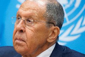 Sergey Lavrov, Minister For Foreign Affairs Of The Russian Federation