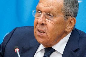 Sergey Lavrov, Minister For Foreign Affairs Of The Russian Federation