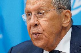 Sergey Lavrov, Minister For Foreign Affairs Of The Russian Federation