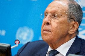 Sergey Lavrov, Minister For Foreign Affairs Of The Russian Federation