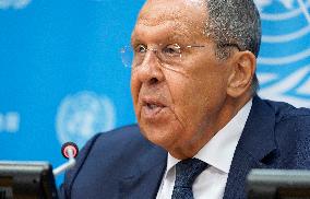 Sergey Lavrov, Minister For Foreign Affairs Of The Russian Federation