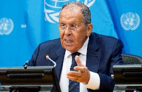 Sergey Lavrov, Minister For Foreign Affairs Of The Russian Federation