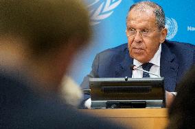 Sergey Lavrov, Minister For Foreign Affairs Of The Russian Federation