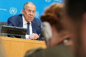 Sergey Lavrov, Minister For Foreign Affairs Of The Russian Federation