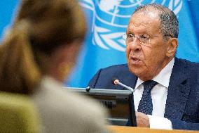 Sergey Lavrov, Minister For Foreign Affairs Of The Russian Federation