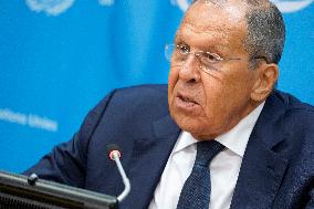 Sergey Lavrov, Minister For Foreign Affairs Of The Russian Federation