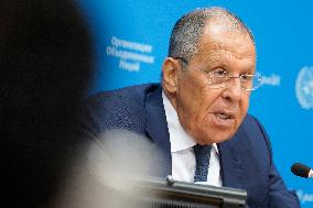 Sergey Lavrov, Minister For Foreign Affairs Of The Russian Federation