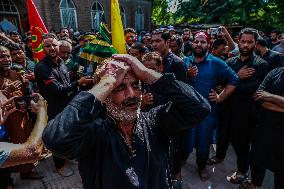 Ashura Procession In Kashmir