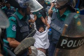 Anti-quota Protest In Dhaka