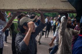 Anti-quota Protest In Dhaka