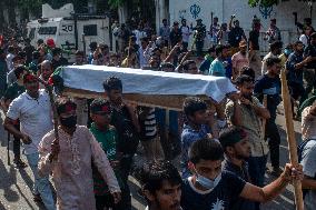 Anti-quota Protest In Dhaka