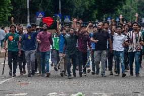 Anti-quota Protest In Dhaka