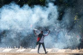 Anti-quota Protest In Dhaka