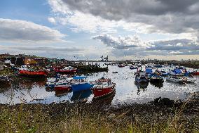 Paddy's Hole, South Gare, 
Redcar, North Yorkshire, England