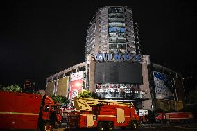 (SpotNews)CHINA-SICHUAN-ZIGONG-DEPARTMENT STORE-FIRE-RESCUE (CN)