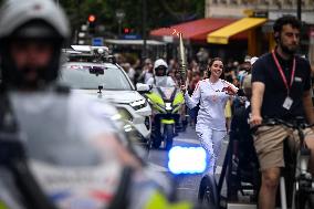 The Olympic Torch Journey Through Paris