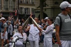 The Olympic Torch Journey Through Paris