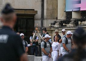 The Olympic Torch Journey Through Paris