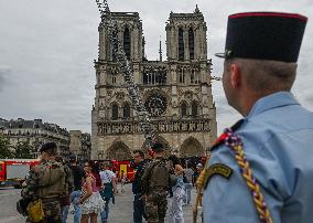 The Olympic Torch Journey Through Paris