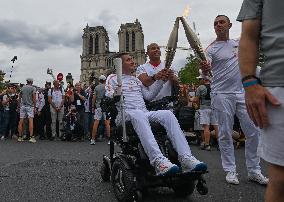 The Olympic Torch Journey Through Paris