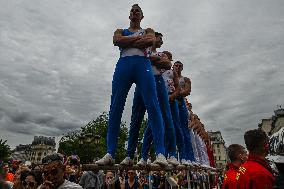 The Olympic Torch Journey Through Paris