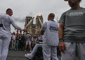 The Olympic Torch Journey Through Paris