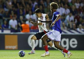 Football: Japan vs. France