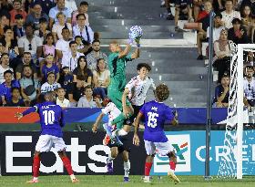 Football: Japan vs. France