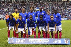 Football: Japan vs. France