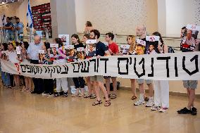 Hebrew University Students Protest - Jerusalem