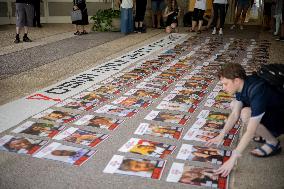 Hebrew University Students Protest - Jerusalem