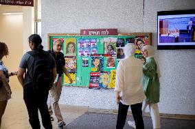 Hebrew University Students Protest - Jerusalem