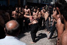 Shiite Muslims Mark Ashura In Pireaus, Greece