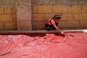 Homemade Tomato Paste - Idlib