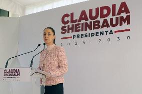 Claudia Sheinbaum Briefing Conference