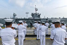 US Navy's USS Blue Ridge Docked In Port Klang, Malaysia