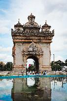 Daily Life In Vientiane, Laos