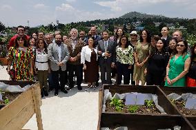 Clara Brugada, Virtual Candidate-elect For Mexico City Mayor, Inaugurates Utopia Ixtapalcalli In Iztapalapa, Mexico.