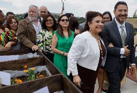 Clara Brugada, Virtual Candidate-elect For Mexico City Mayor, Inaugurates Utopia Ixtapalcalli In Iztapalapa, Mexico.