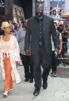 Shaquille O'Neal At GMA - NYC