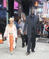 Shaquille O'Neal At GMA - NYC