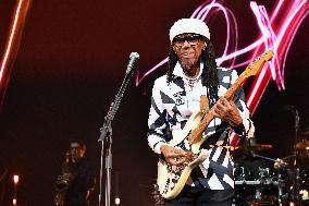 Nile Rodgers & CHIC Performs At The Seine Musicale - Paris