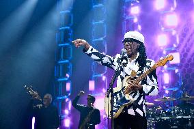 Nile Rodgers & CHIC Performs At The Seine Musicale - Paris