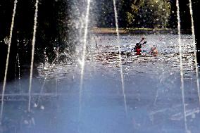 Scorching Heatwave Bakes Romania - Bucharest