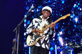 Nile Rodgers & CHIC Performs At The Seine Musicale - Paris