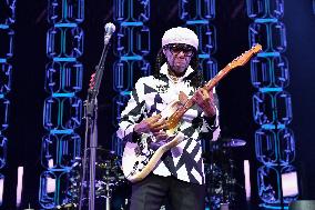 Nile Rodgers & CHIC Performs At The Seine Musicale - Paris