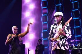 Nile Rodgers & CHIC Performs At The Seine Musicale - Paris